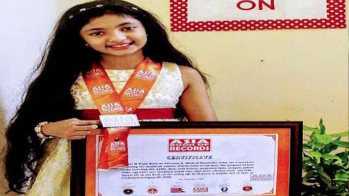 10 year old girl made 33 dishes in 1 hour made a record from Punjabi to South Indian kpl 10 year old girl made 33 dishes in 1 hour made a record from Punjabi to South Indian kpl