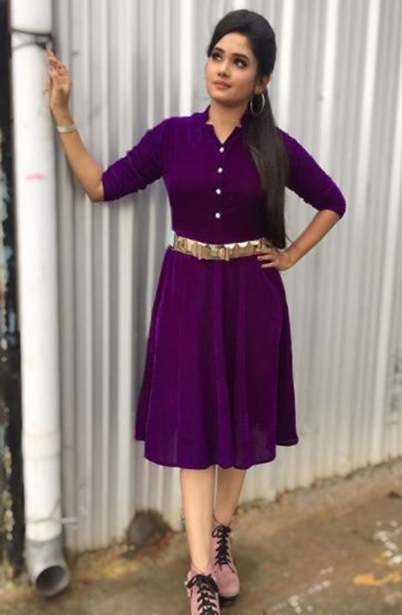 eramana rojave sai gayatri latest modern dress photo