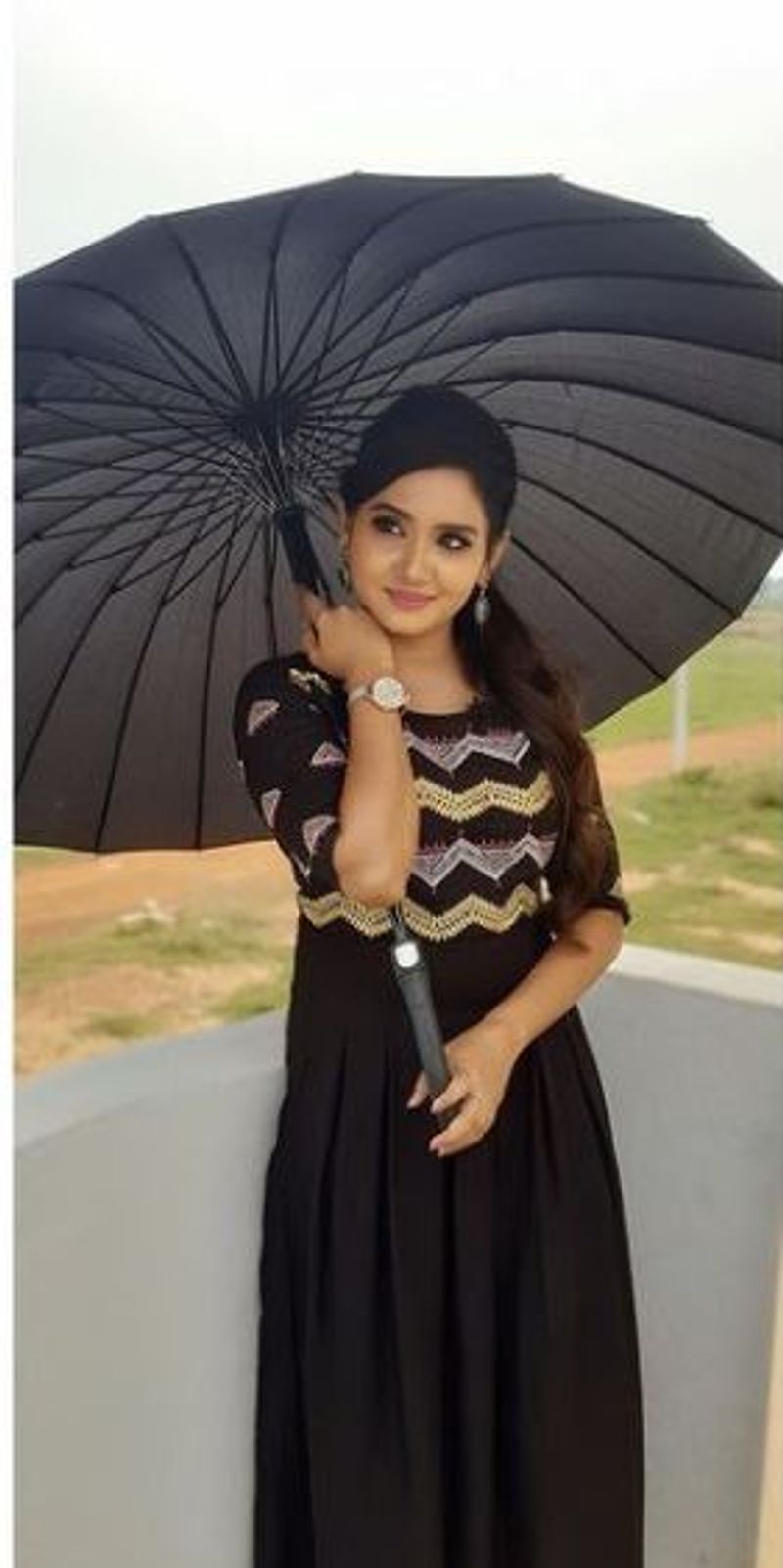 eramana rojave sai gayatri latest modern dress photo