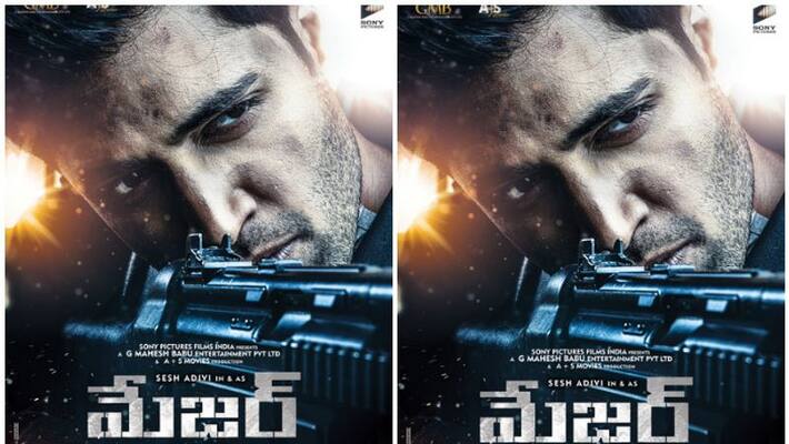 Mahesh Babu wishes Adivi happy birthday with Major first look poster Mahesh Babu wishes Adivi happy birthday with Major first look poster