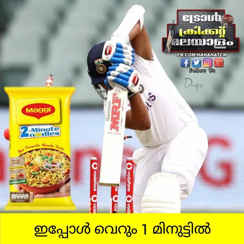 social media trolls prithvi shaw after poor display against Australia