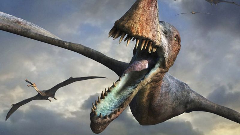 रोसोर पृथ्वी के पहले उड़ने वाले वर्टिबरेट (Vertebrate) मतलब रीढ़ वाले जीव माने जाते हैं। चमगादड़ इनके वंशज हैं।