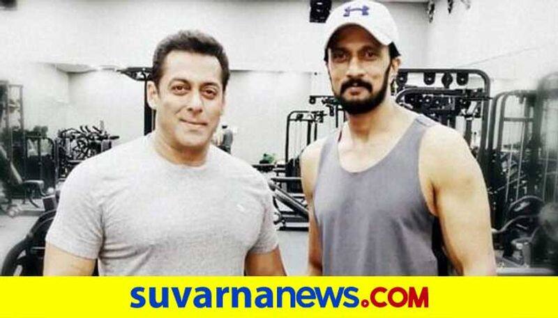 Birthday wishes to salman khan by kiccha sudeep with special photo vcs