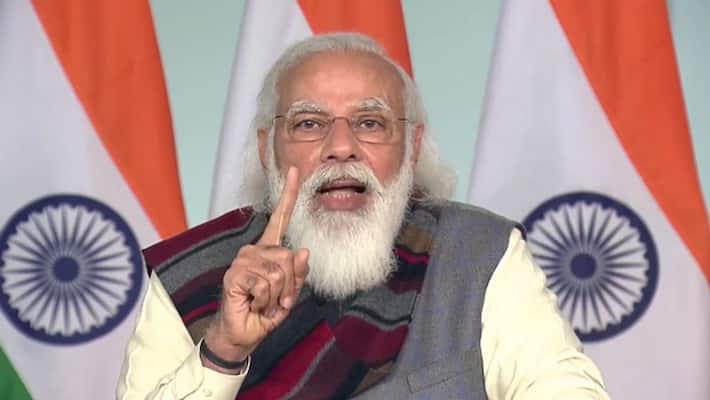 PM Modi addresses Kisan Mahasammelan in Madhya Pradesh via video conferencing KPP PM Modi addresses Kisan Mahasammelan in Madhya Pradesh via video conferencing KPP