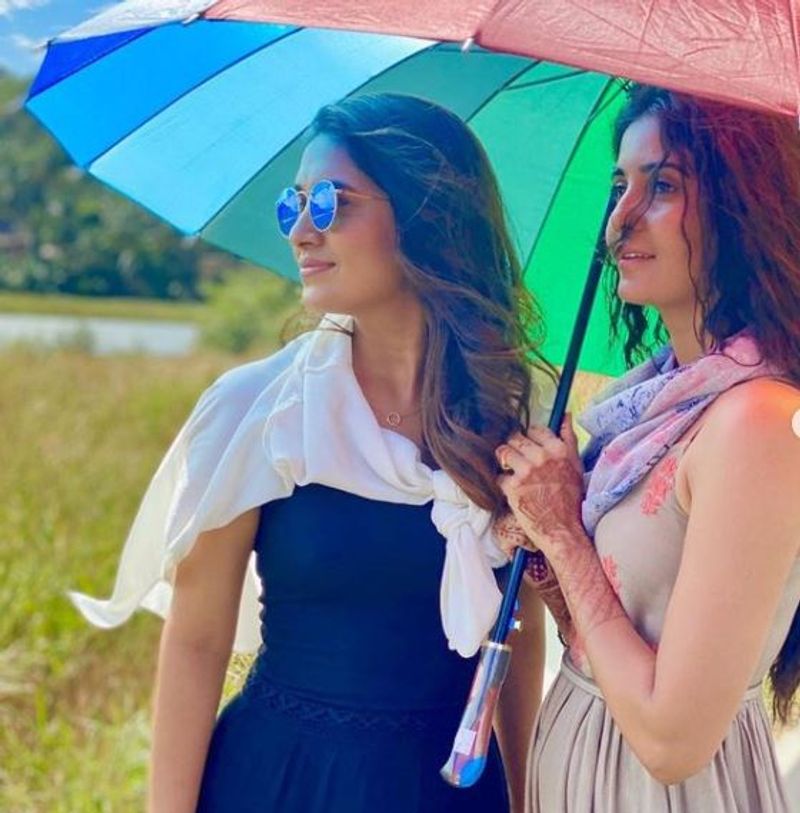 vani bhojan and jai triples shooting spot photos