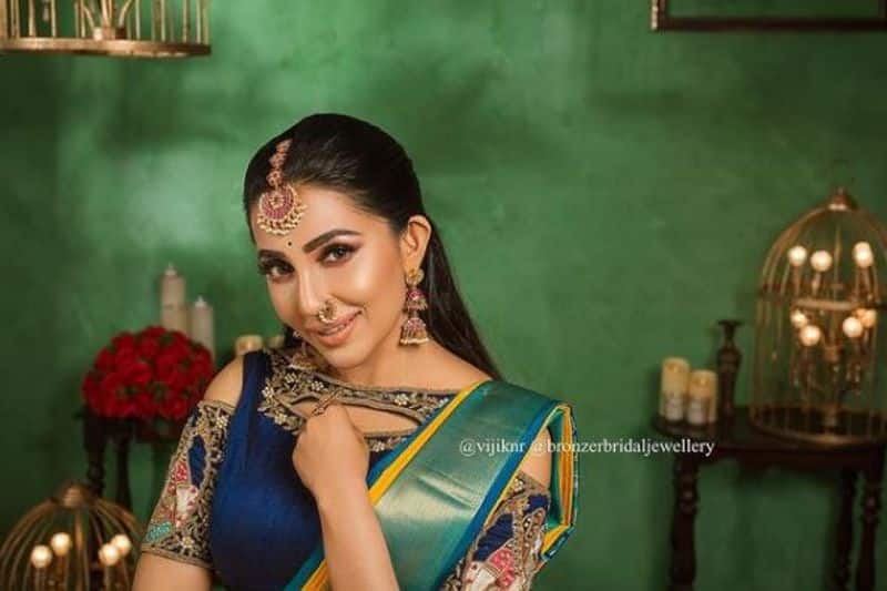parvathi nair latest saree wear photo gallery