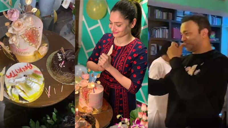 ह न व ल पत क स थ अ क त ल ख ड न आध र त क मन य जन मद न बर थड पर क ट अपन पस द क 3 क क Ankita Lokhande Celebrates 36th Birthday With Boyfriend Vicky Jain And