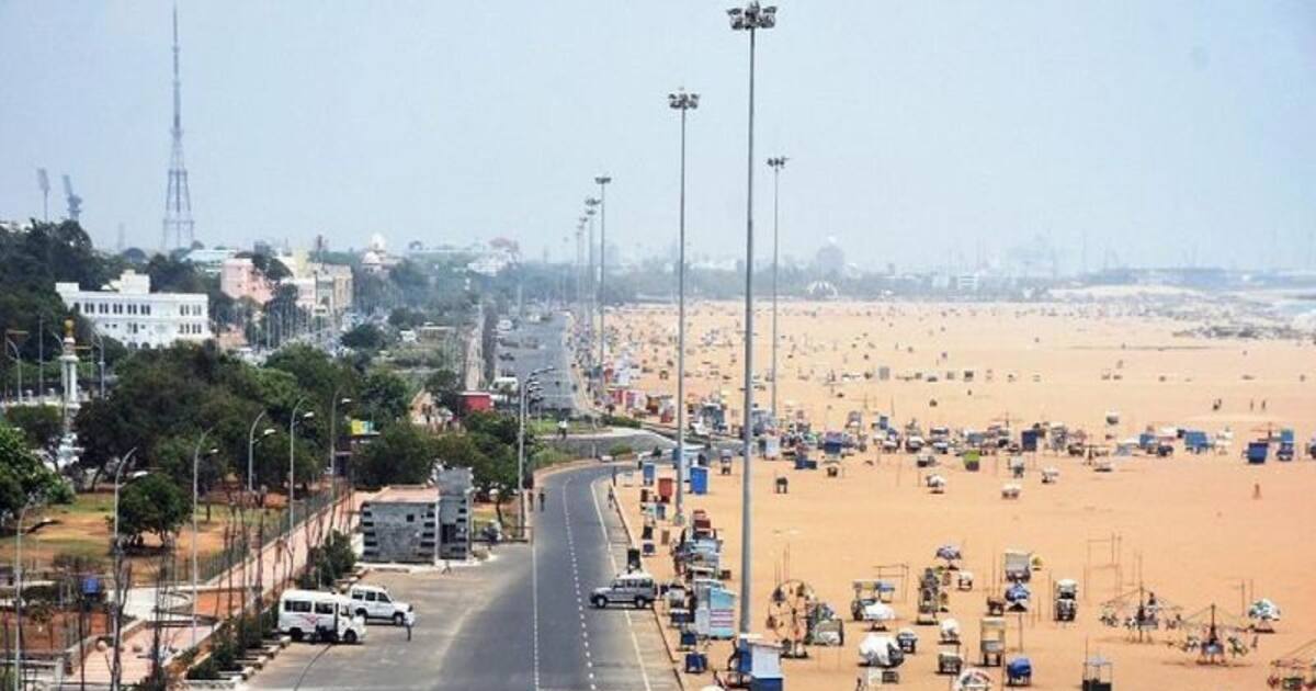 திமுக ஆட்சியில் மெரினா புரட்சி 2.0!!? மூடப்பட்டன மெரினா சர்வீஸ் சாலைகள்..!