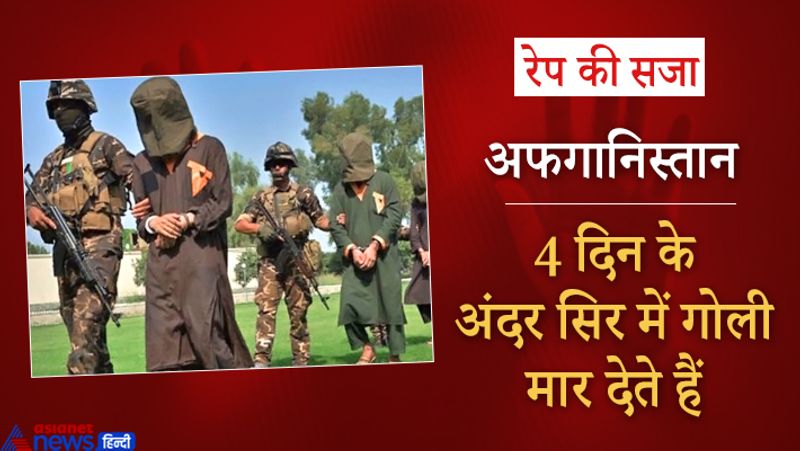 अफगानिस्तान भी अन्य मुस्लिम देशों की तर्ज पर रेपिस्ट को सजा-ए-मौत देता है।