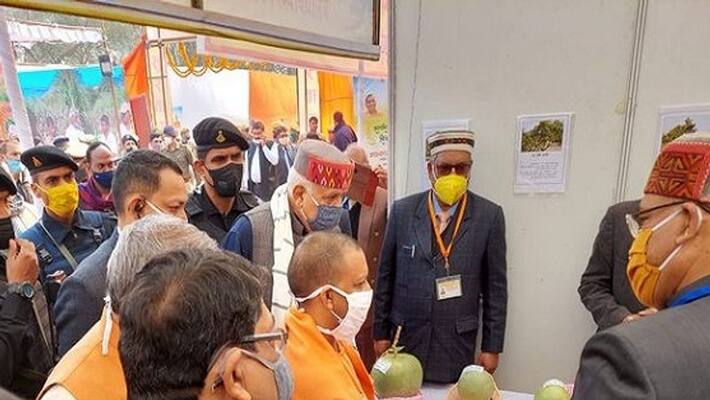 CM Yogi said in Ayodhya- Hey brother ... no one can capture the fields of farmers asa CM Yogi said in Ayodhya- Hey brother ... no one can capture the fields of farmers asa
