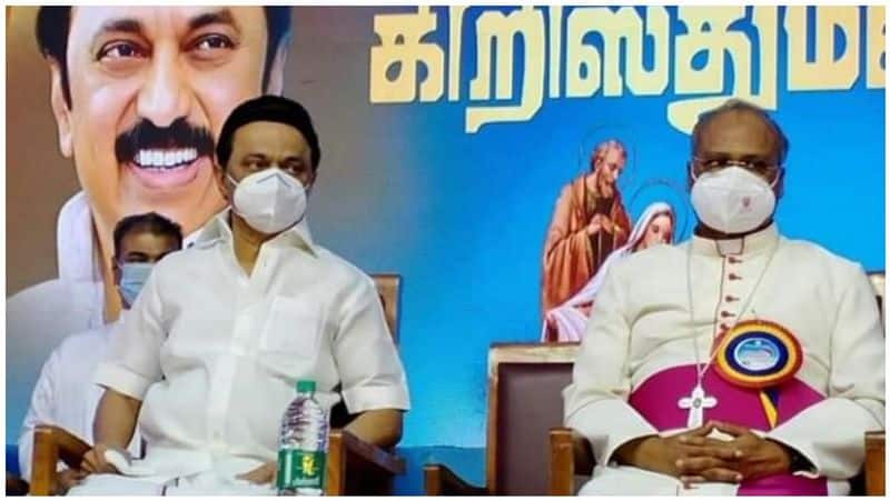 Blasphemy about Hinduism at Christmas ... MK Stalin in controversy again and again