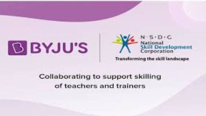 byjus Partners with nsdc to support skilling of teachers and trainers byjus Partners with nsdc to support skilling of teachers and trainers