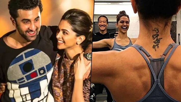 Hindi Fan Club - Deepika Padukone removes Ranbir Kapoor's tatoo from her  neck before the reception. Well done Deepika 👍 | Facebook