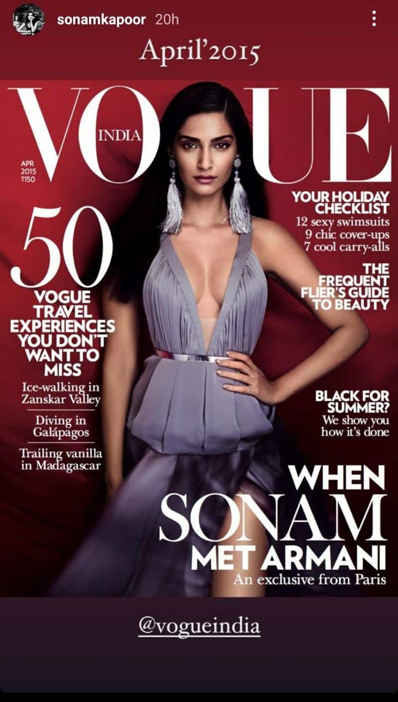 Sonam Kapoor's style journey: Actress shares cover story pictures with Vogue from 2010 ANK