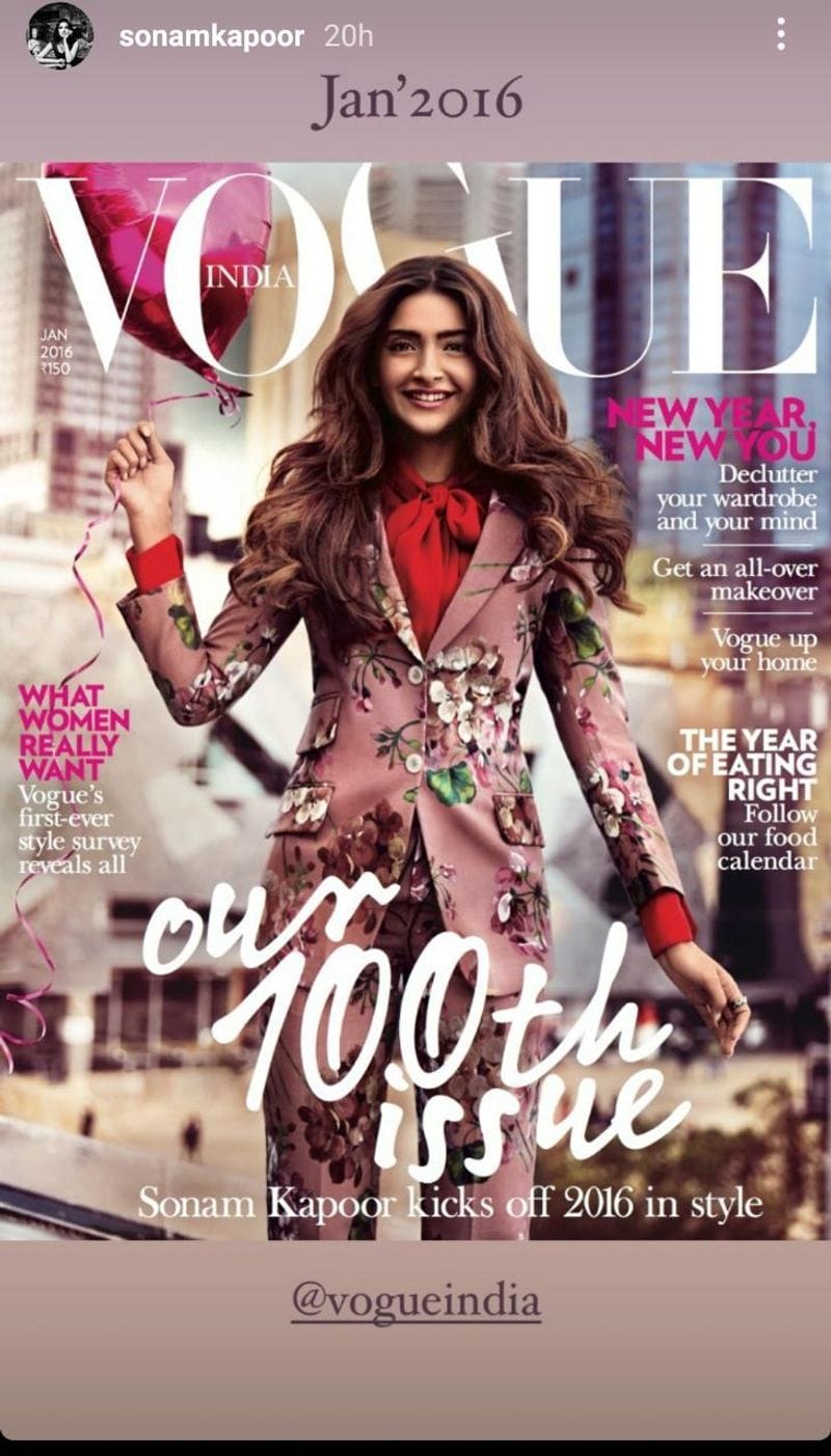 Sonam Kapoor's style journey: Actress shares cover story pictures with Vogue from 2010 ANK