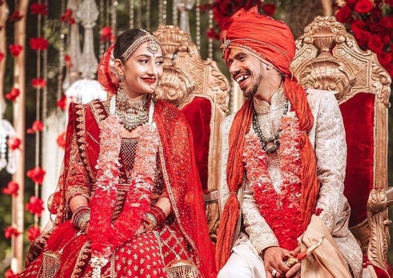 Pictures Yuzvendra Chahal ties the knot with Dhanashree Verma-ayh