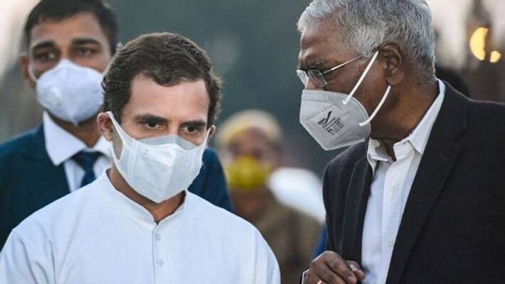 Rahul Gandhi led delegation to meet President with 20 million signatures against farm laws KPP Rahul Gandhi led delegation to meet President with 20 million signatures against farm laws KPP