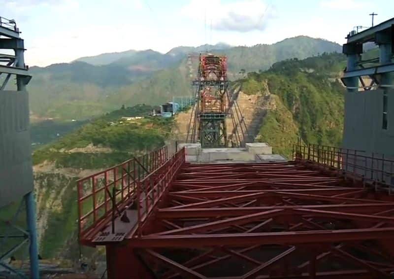 See first photos of Anji Khad bridge, Indian Railways' first cable stayed rail bridge ALB