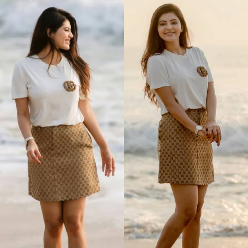 Athulya hot beach photo shoot going viral