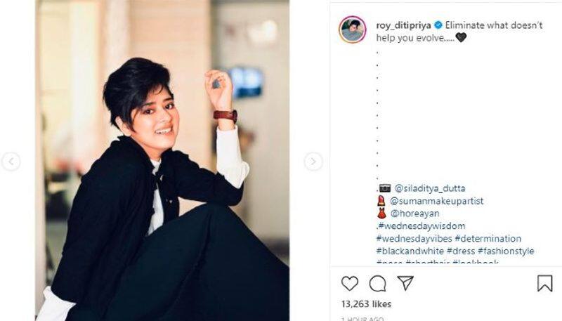 Ditipriya Roy stuns everyone with her black and white avatar ADB