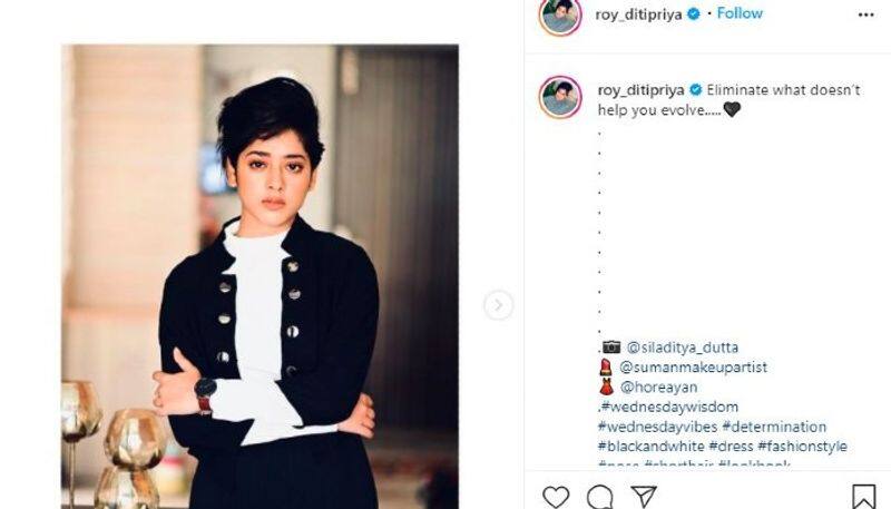Ditipriya Roy stuns everyone with her black and white avatar ADB