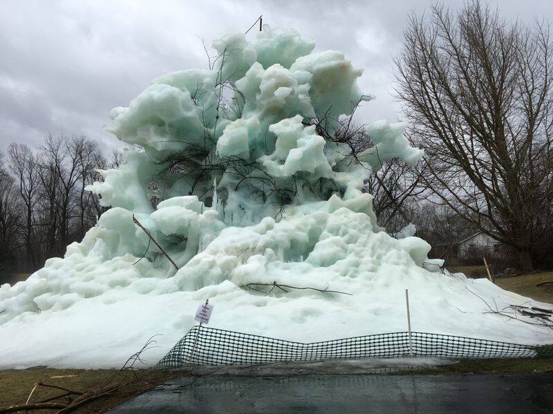 Veal s Ice Tree, US family creates unique Christmas trees for 60 years, see pictures ALB