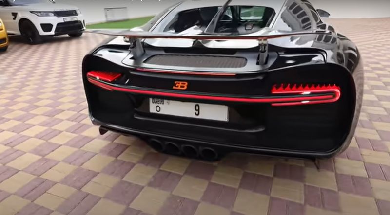 Dubai man spends rs 52 crores on registration number plate for Bugatti Chiron car ckm