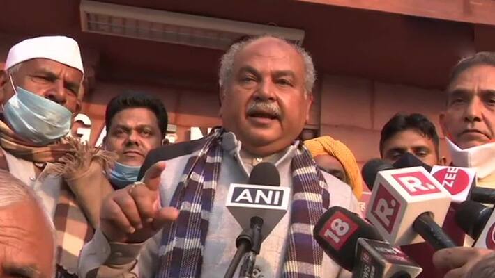 Farmers of Baghpat met Agriculture Minister Narendra Singh Tomar kpn Farmers of Baghpat met Agriculture Minister Narendra Singh Tomar kpn