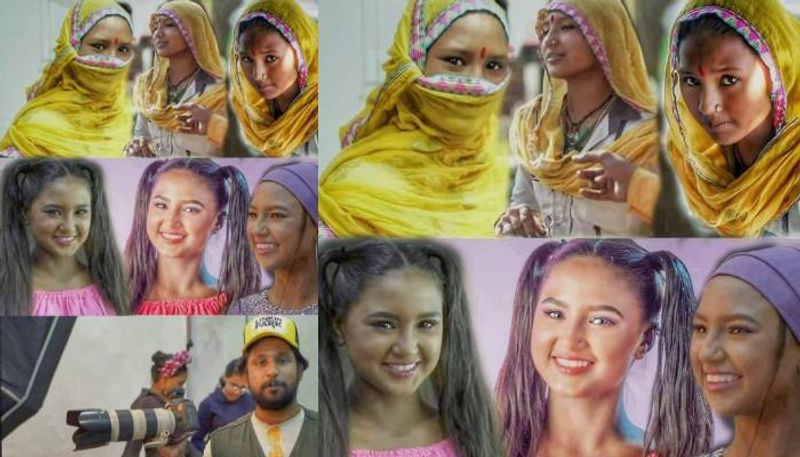 ineya and paris laxmi makeover photos by mahadevan thampi