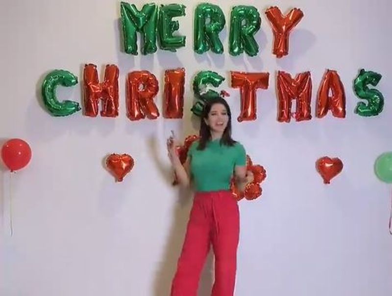Christmas celebration heroine photos gallery