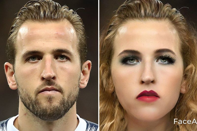 From Cristiano Ronaldo to Lionel Messi: 7 footballers and how they look as a women through FaceApp-ayh