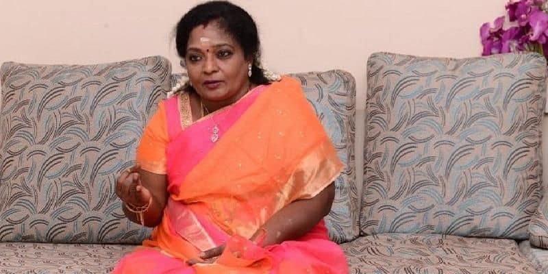 pondy cherry governor tamilisai mother died-  tamilisai sahre message in twiter.