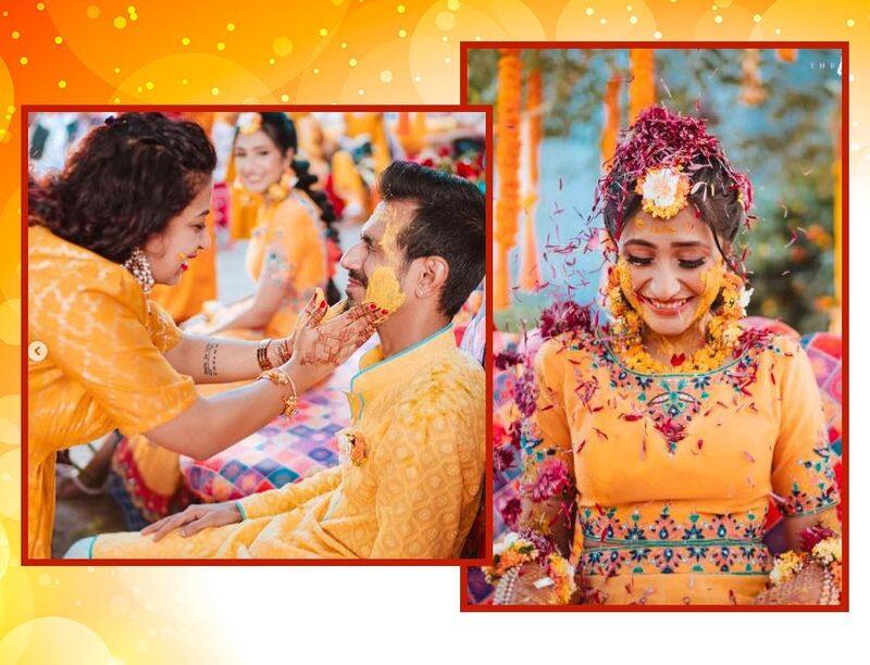 take a glance on Yuzvendra Chahal and Dhanashree Verma wedding album spb