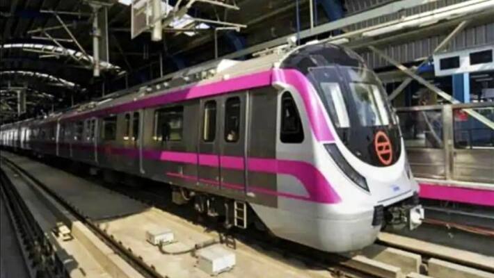 Delhi Metro Pink Line operational gcw Delhi Metro Pink Line operational gcw