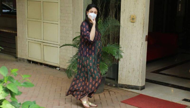 Kareena Kapoor Khan flaunts her baby bump in a maxi dress ADB