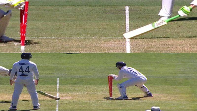 third umpire denied to give out to tim paine run out in australia vs india second test video