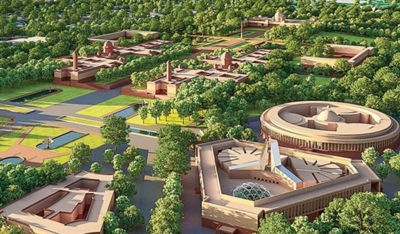 नए संसद का निर्माण
प्रधानमंत्री नरेंद्र मोदी ने 10 दिसंबर, 2020 को नए संसद भवन की आधारशिला रखी है। सोशल मीडिया पर पहले ही इसके निर्माण पर बहस जारी है। इसके साथ ही देश के 69 पूर्व नौकरशाहों ने मोदी को चिट्ठी लिखकर इस प्रोजेक्ट को लेकर सवाल खड़े किए गए थे। सुप्रीम कोर्ट में इस मामले को लेकर दायर याचिकाओं पर अबी सुनवाई होनी बाकी है।
नए संसद को लेकर कहा जा रहा है कि इसका निर्माण सेंट्रल विस्टा री-डिवेलपमेंट प्रोजेक्ट के तहत किया जा रहा है। इसमें नए संसद भवन के अलावा 3 किलोमीटर में केंद्रीय मंत्रालयों के लिए सरकारी बिल्डिंग, उपराष्ट्रपति के लिए नए ऐनक्लेव, पीएमओ आवास में कई निर्माण होंगे। इस प्रोजेक्ट को केंद्रीय लोक निर्माण यानी CPWD करीब 13,450 करोडड़ में पूरा करेगा। आजादी के 75 साल पूरे होने पर नए भवन में संसदीय सत्र चलने की उम्मीद है।
