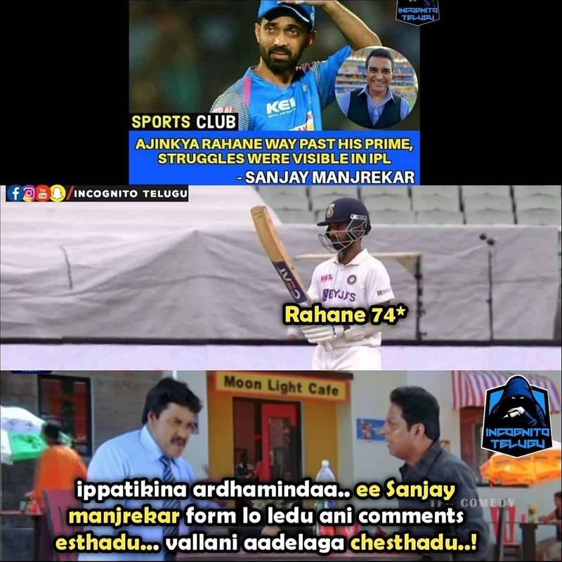 Social media praising Temporary Captain Ajinkya Rahane Over Century in Boxing day Test CRA