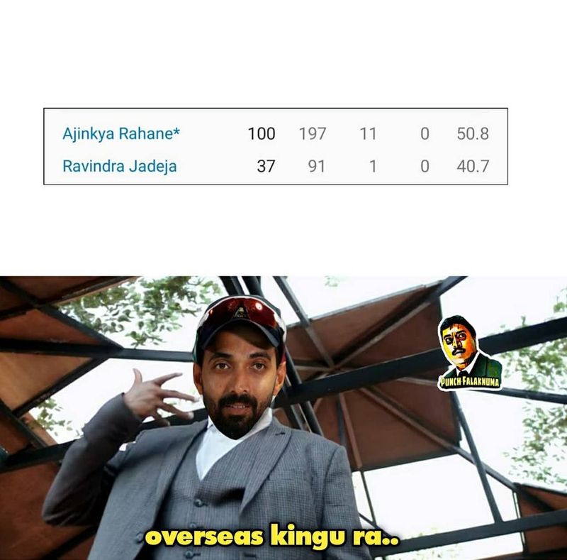 Social media praising Temporary Captain Ajinkya Rahane Over Century in Boxing day Test CRA