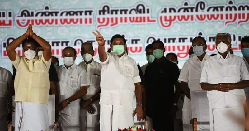 Only AIADMK-DMK will stand in the field ... OPS has sunk .. KP Munuswamy Action. 