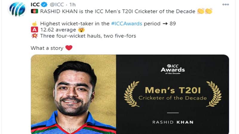 Icc announces cricketer of the decade wards List Of All The Winners ckm
