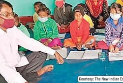 For benefit of society: Retired schoolteacher teaches kids of his village after retirement