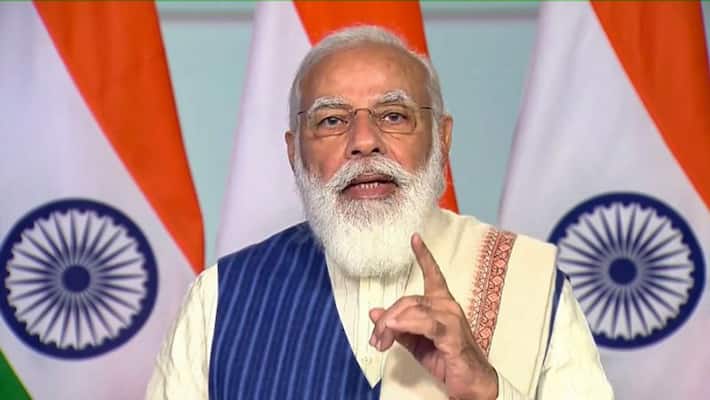 PM Modi flags off 100th kisan Rail from Sangola in maharastra to west bengal here is Pm modi Speech KPY PM Modi flags off 100th kisan Rail from Sangola in maharastra to west bengal here is Pm modi Speech KPY