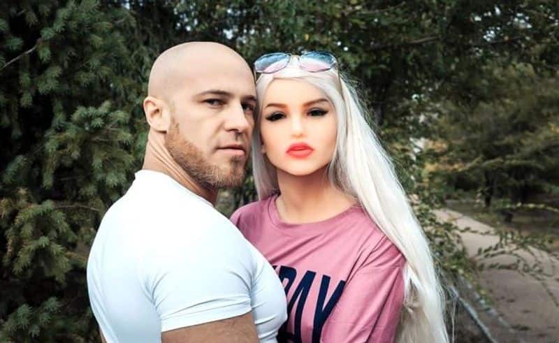 bodybuilder who married sex doll says she is broken