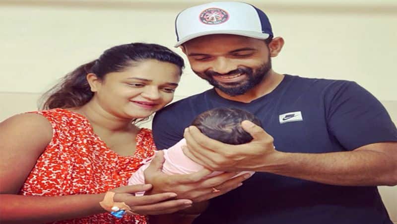 Ajinkya Rahane And Radhika Sweet Love story caught in the middle of the Road CRA