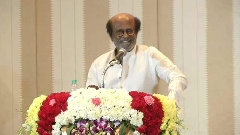 The party could not start and come to politics .. Only I know this pain. Rajini melting.