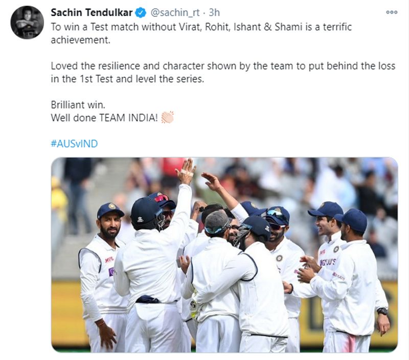 Virat Kohli sends congragualtion to Rahane for stunning victory