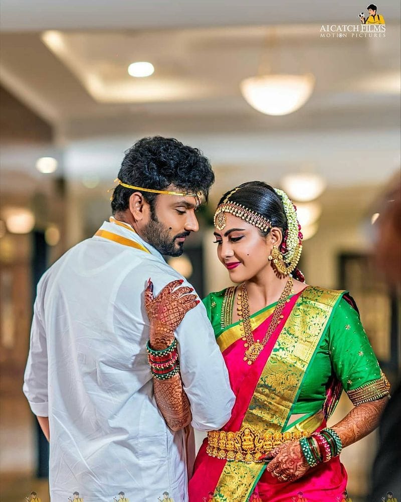 Pandian stores Telugu remake actress priyanka naidu got married