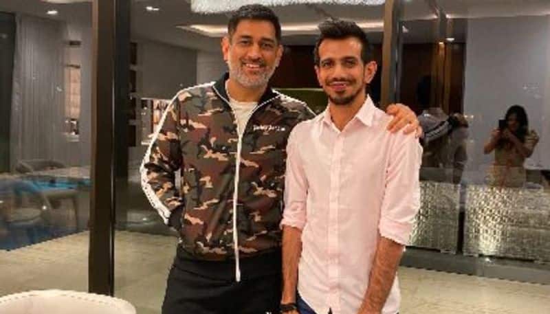 MS Dhoni and Sakshi host dinner party for Yuzvendra Chahal and Dhanashree in Dubai spb