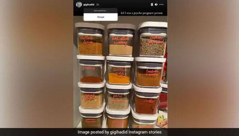 American Supermodel Gigi Hadid Shared Pic Of Indian Spices She Binged On During Pregnancy